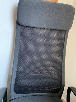 Silla de oficina IKEA negra