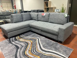 Sofá Rinconera Cama Chaise Longue y Arcón