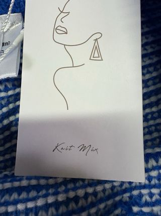 Coordinato blu e bianco