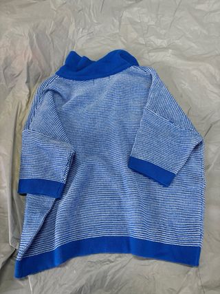 Coordinato blu e bianco