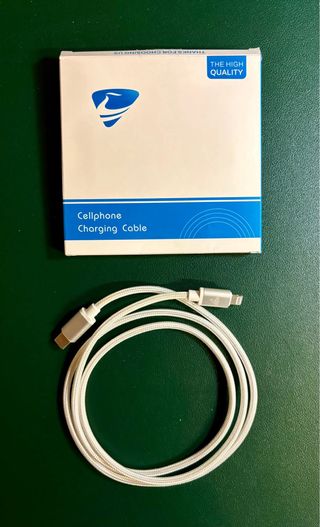 Cable Carga USB-C a Lightning Trenzado 1m