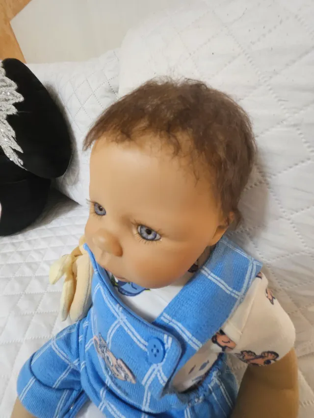 Muñeco Reborn Bebé Azul