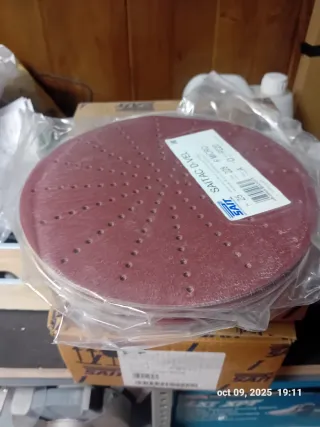 Lijas SAITAC D-VEL 225mm P220