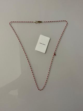 Collana Isabel Marant oro e rosso