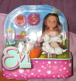 Juguete Evi Love Muñeca con Perros