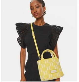 Bolso Karl Lagerfeld Amarillo Nuevo
