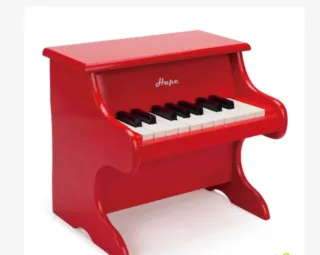 Piano Infantil Rojo Hape