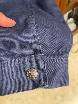 Chaqueta vaquera azul marino 