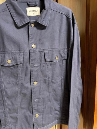Chaqueta vaquera azul marino 