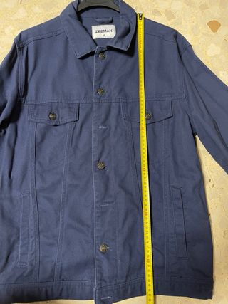 Chaqueta vaquera azul marino 