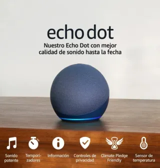 Echo Dot (5ta Gen) + Enchufe Inteligente