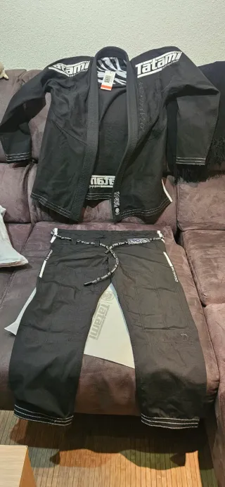 Kimono unisex Tatami Jiu Jitsu Brasileño Zebra Neg