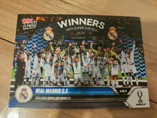 Tarjetas Cromos Topps Now Real Madrid UCL