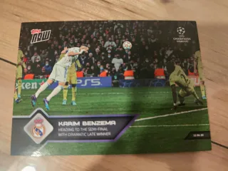 Tarjetas Cromos Topps Now Real Madrid UCL