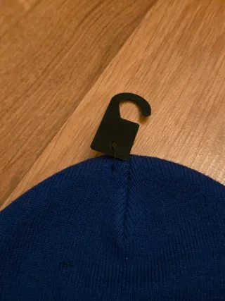 Gorro infantil monstruo azul y naranja