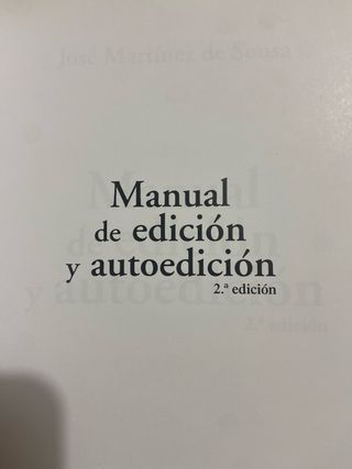 Manual de edición y autoedición (Ozalid) (Spani...