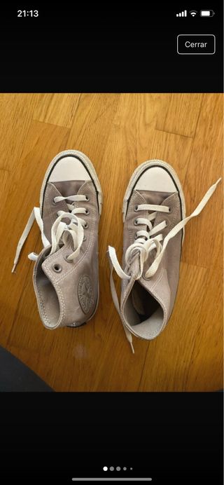 Converse Edición Limitada gris