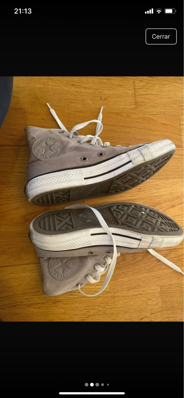 Converse Edición Limitada gris