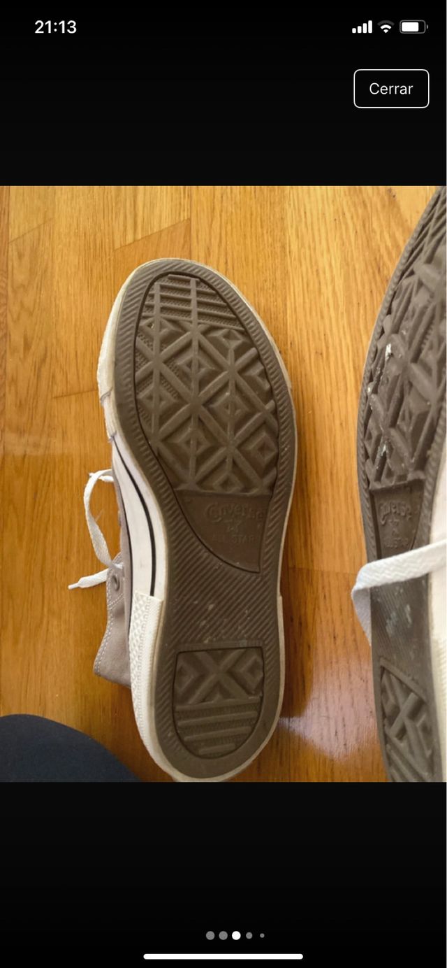 Converse Edición Limitada gris