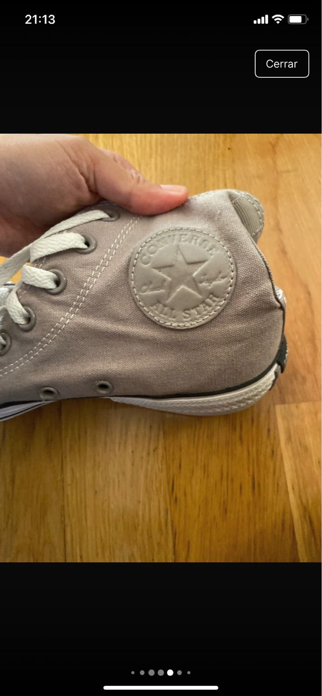 Converse Edición Limitada gris