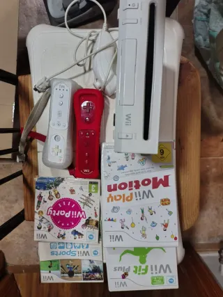 Consola Nintendo Wii + Juegos y Accesorios
