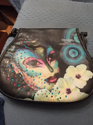 Bolso Desigual Cirque du Soleil Negro Multicolor