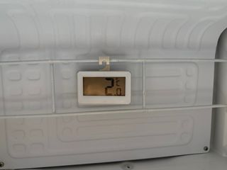 Mini nevera frigorífico con puerta de cristal