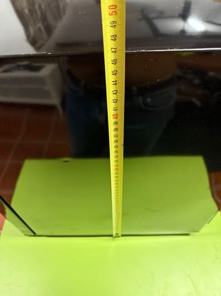Mini nevera frigorífico con puerta de cristal