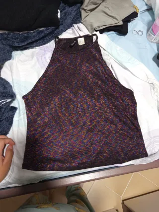 Top brillante H&M XS/34