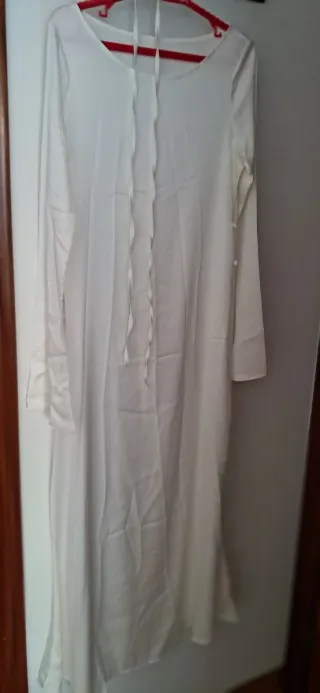 Vestido largo blanco