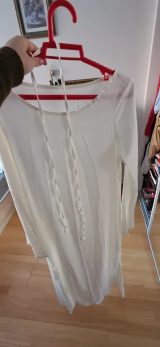 Vestido largo blanco