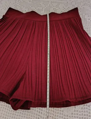 Zara Falda Tabla Roja