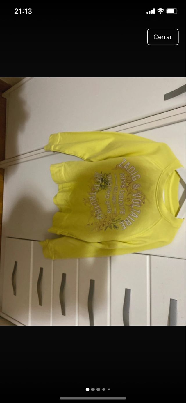 Sudadera Zadig & Voltaire Amarilla