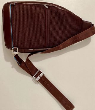 Mochila Bolso Piquadro Cuero Marrón Hombre