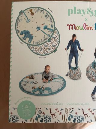 Manta saco de juego bebé Play&Go Soft reversible