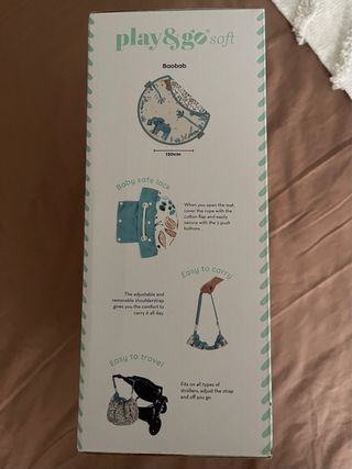 Manta saco de juego bebé Play&Go Soft reversible