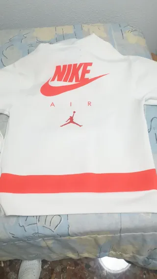 Sudadera Jordan Hombre Blanca
