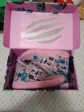 Bambas basket puma Melo 37,5 prácticamente nuevas 