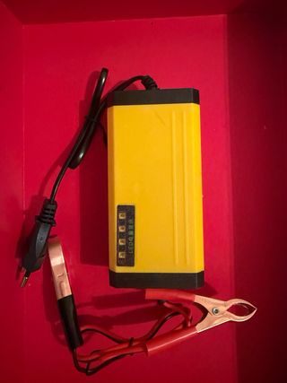 Cargador Batería Coche/Moto 12V 2A-3A