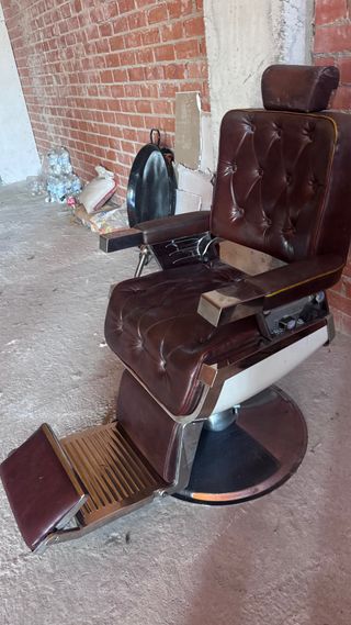 sillones de barbería disponibles 