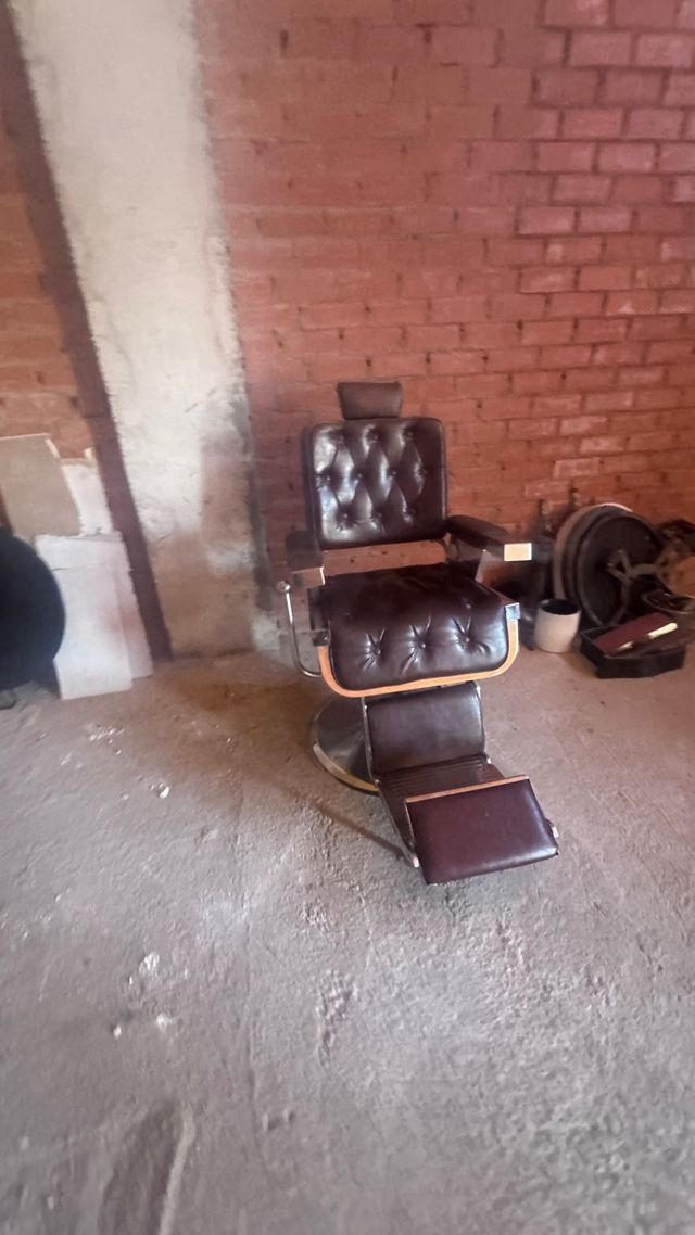 sillones de barbería disponibles 