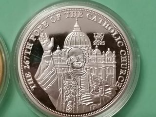 Monedas Papa León XIV