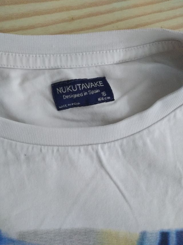 Camiseta manga larga con estampado
16 años -166cm