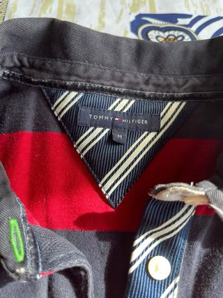 Polo manga larga rayas mujer Tommy Hilfiger