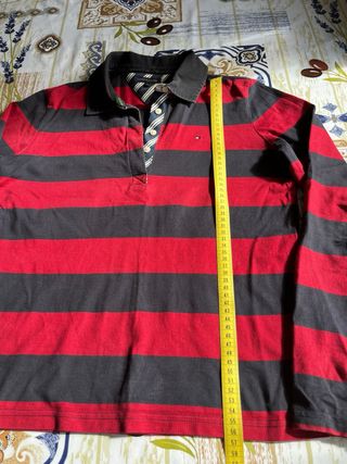 Polo manga larga rayas mujer Tommy Hilfiger