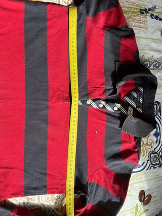 Polo manga larga rayas mujer Tommy Hilfiger