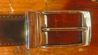 Cintura Tods Pelle made in Italy nero.  