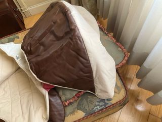 Funda universal beige chocolate y capota