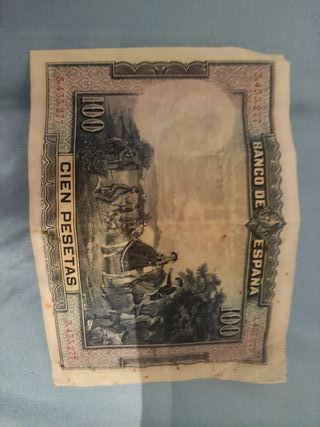 Billete 100 pesetas Banco de España 1928