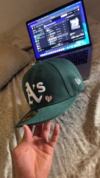 Gorra New Era A's Corazón Béisbol